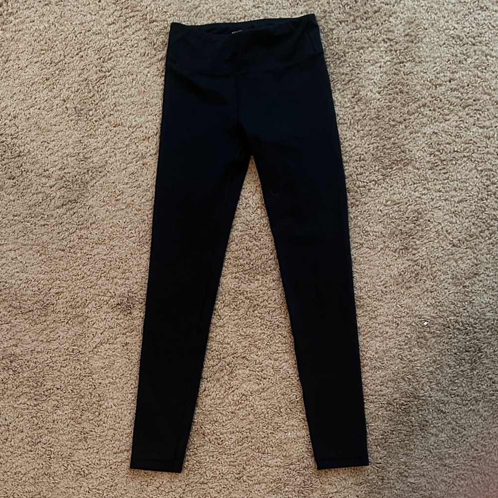 Athleta Kids Chit Chat Black Leggings